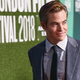 Chris Pine at the European premiere of Outlaw King at the 62nd BFI London Film Festival on October 17, 2018.